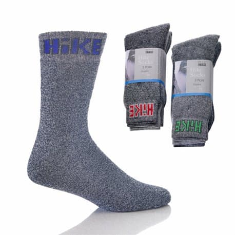 3 Pack Cotton Hike Socks