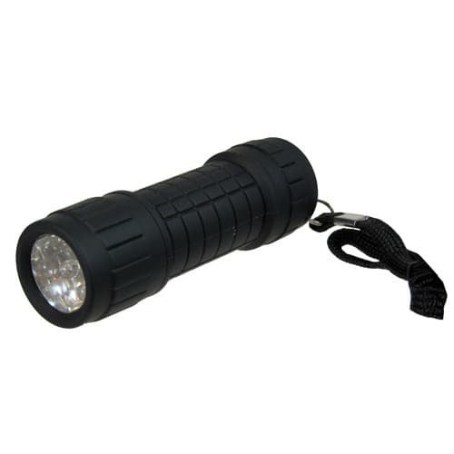 9 LED Torch With Batteries